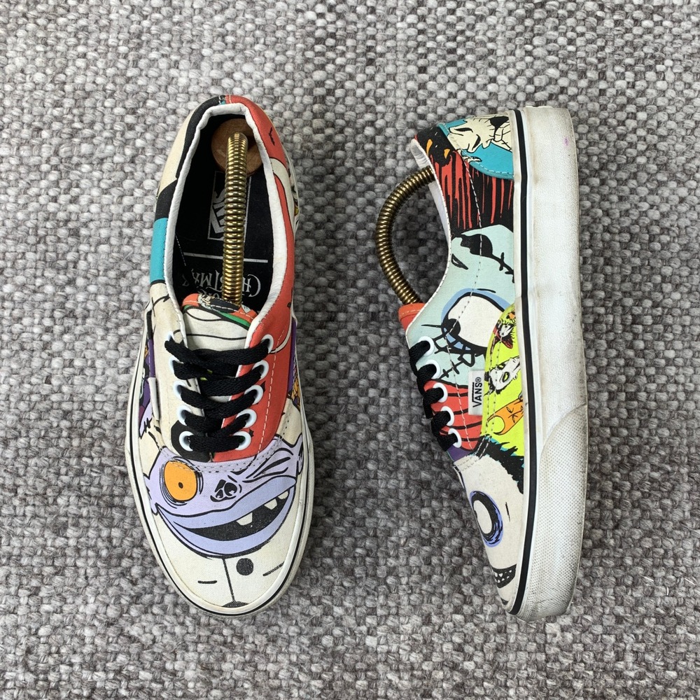 Vans Era Nightmare Before Christmas Sneakers Womens 8 Men 6.5 Multi Low Top Shoe